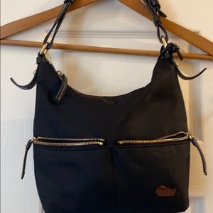 Dooney & Bourke black nylon purse